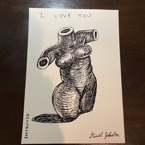 Supreme Sticker Daniel Johnston